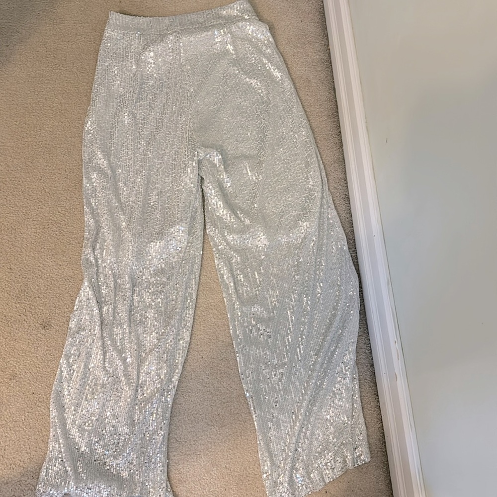 Shein sparky wide leg pants